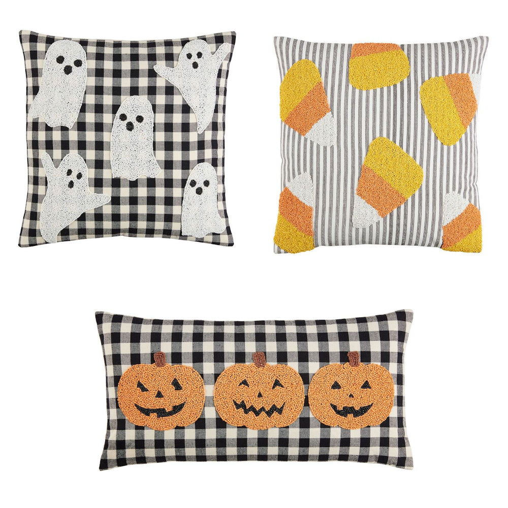 2 outlet Halloween pillows