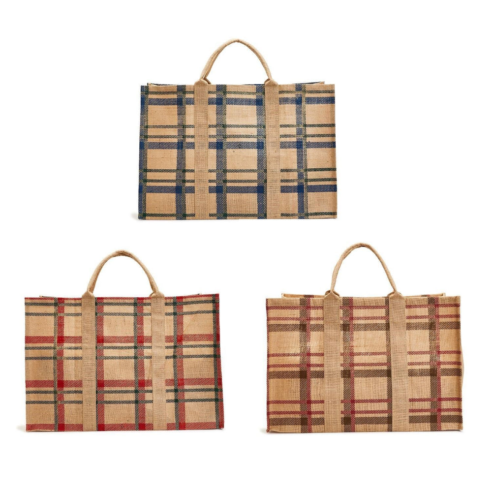 Plaid Tote selling Bag 2 Pcs Ladies Large Handbag Set-SLKA85