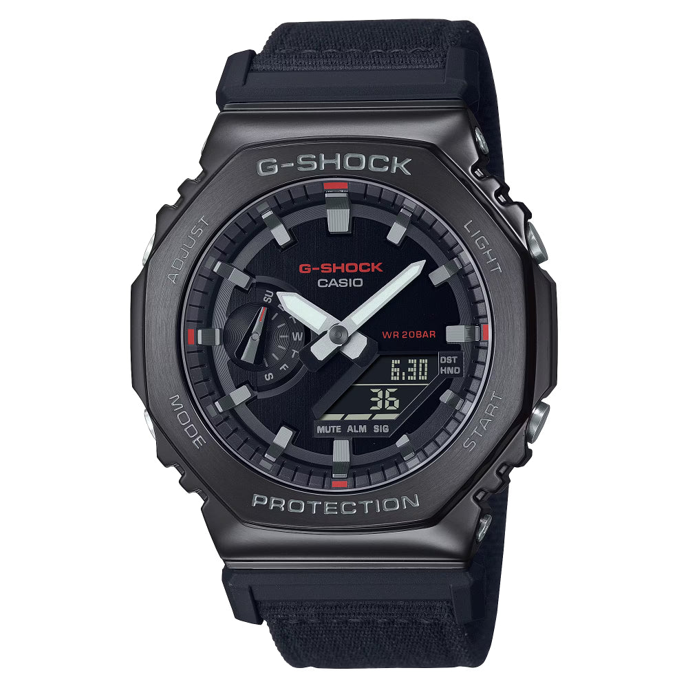 G-Shock Metal Covered GM-2100 Series with Cloth Band