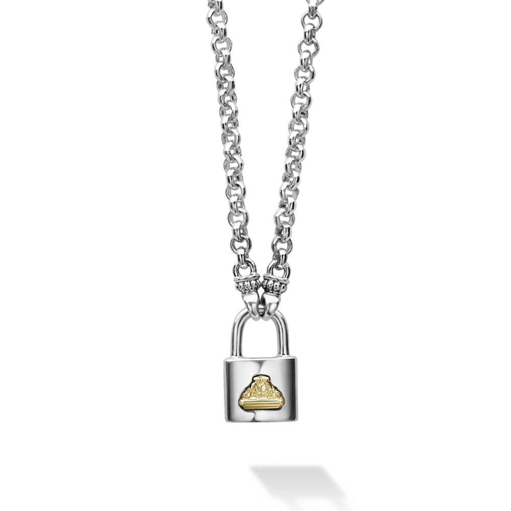 Louis Vuitton lock necklace