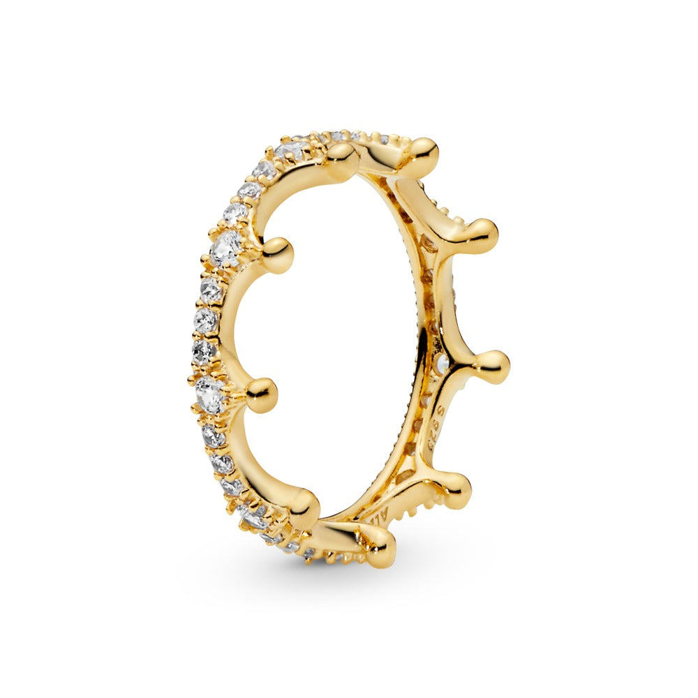 Pandora 14k gold-plated Enchanted Crown Ring