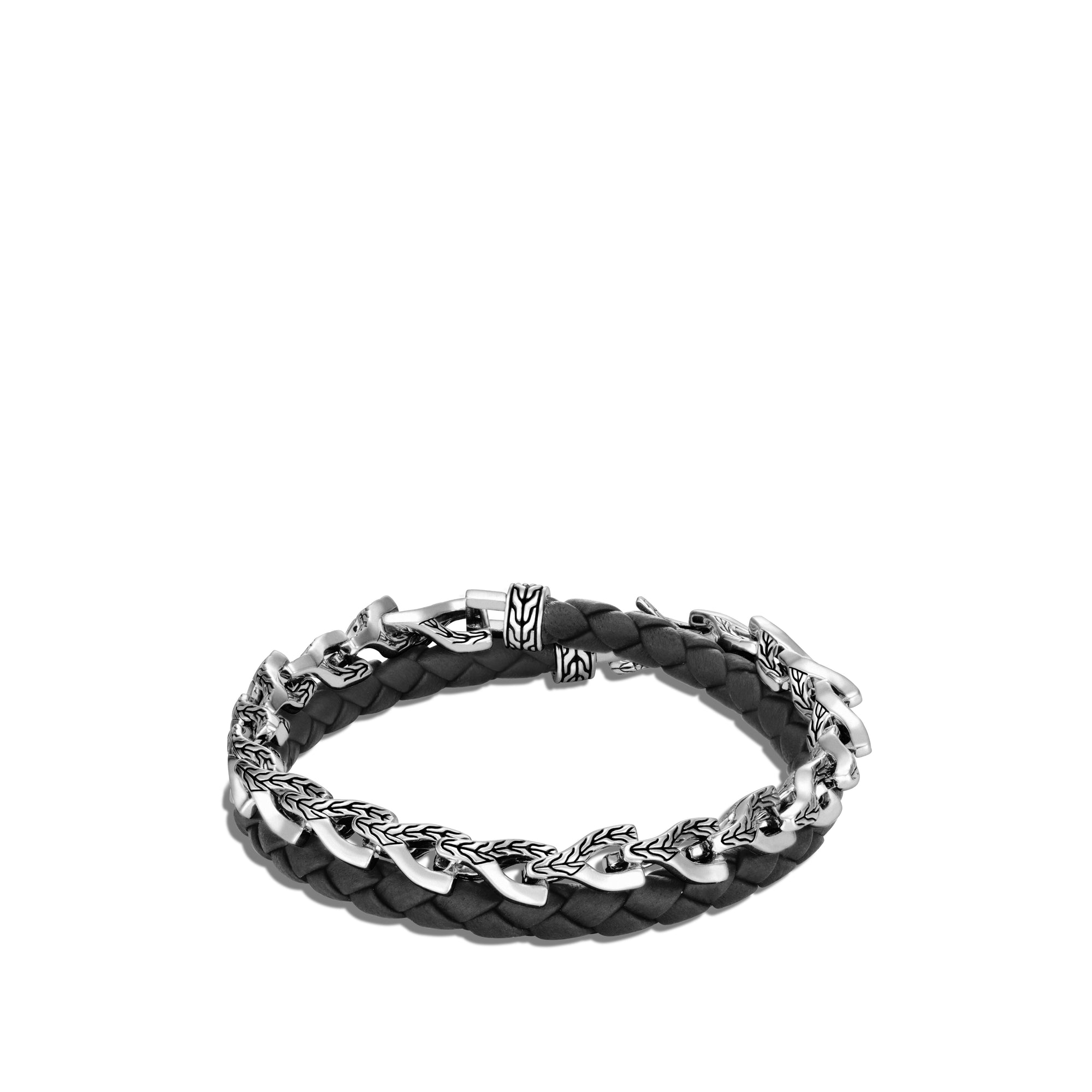 John Hardy Men's Classic Chain Wrap Bracelet