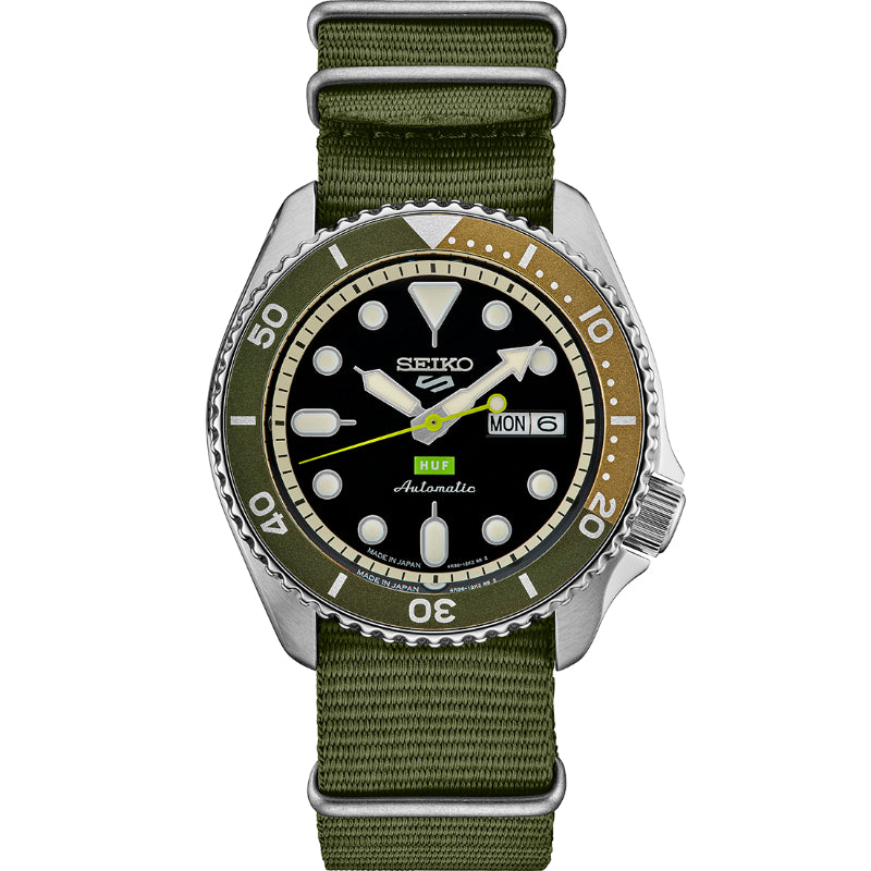 Seiko 5 Sports Collection 43mm HUF Limited Edition Automatic