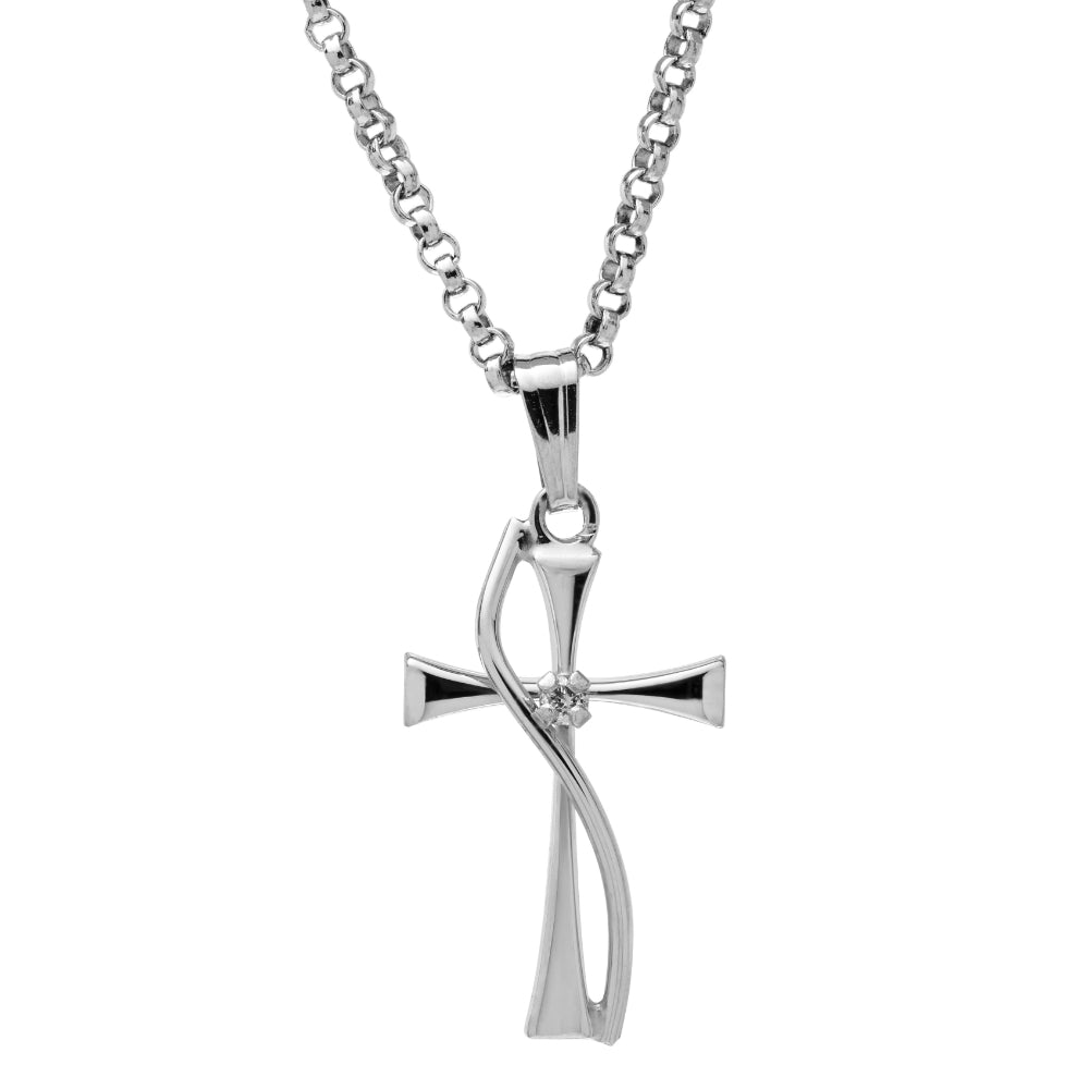 Cross Charms Jewelry Making, Antique Silver Cross Charms