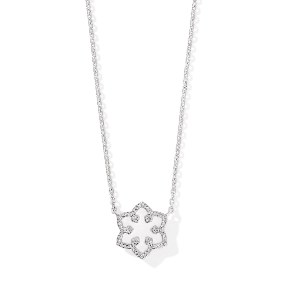 Kendra Scott Snowflake Short Pendant Necklace