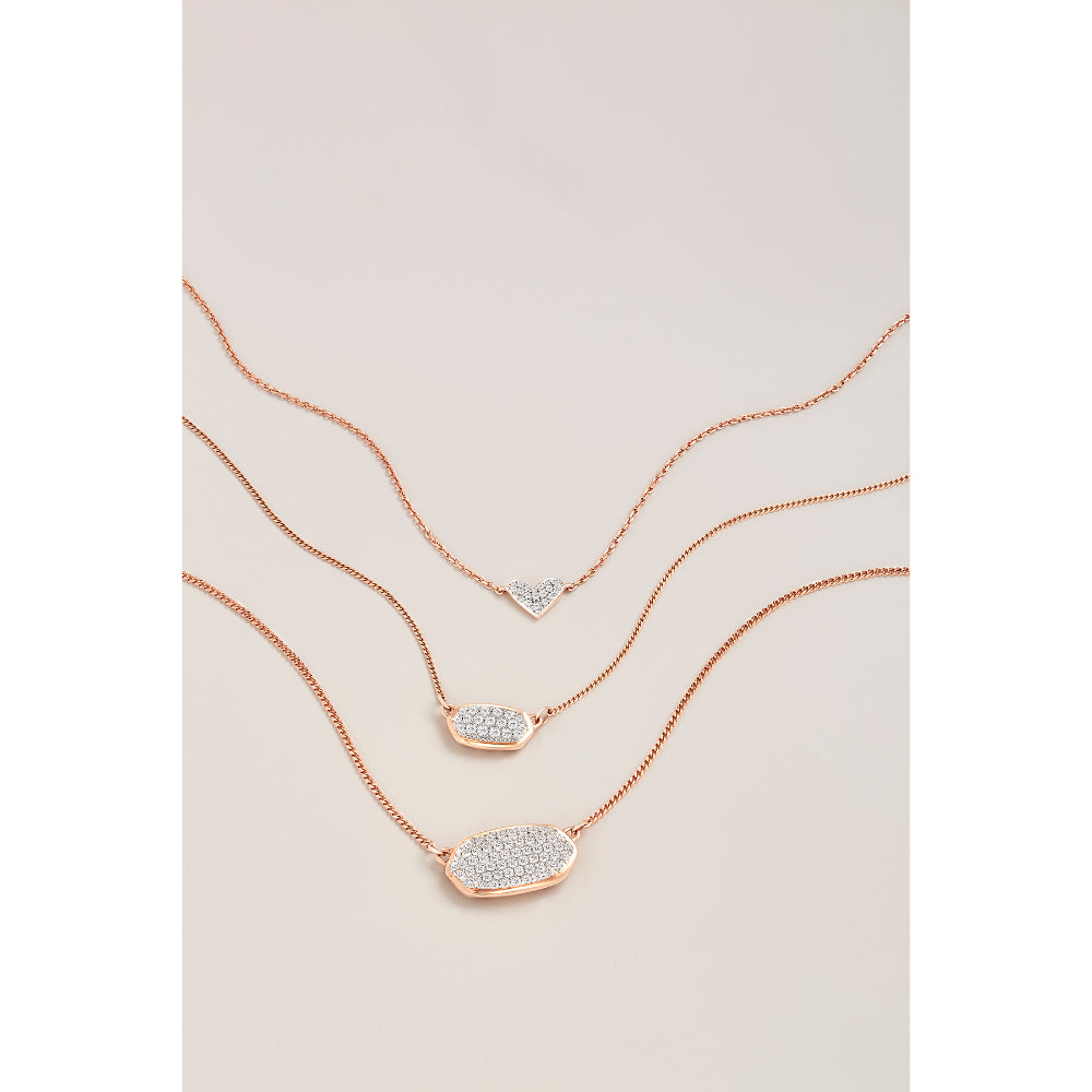 Kendra scott diamond heart necklace online