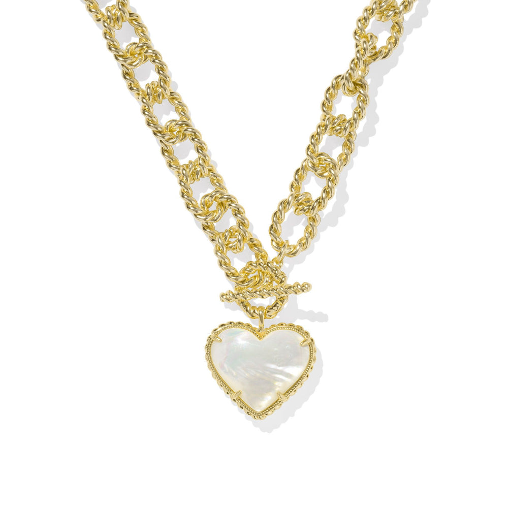 Kendra Scott Haisley Heart Statement Necklace