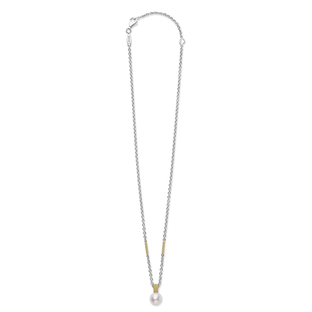 Lagos Luna Pearl Pendant Necklace