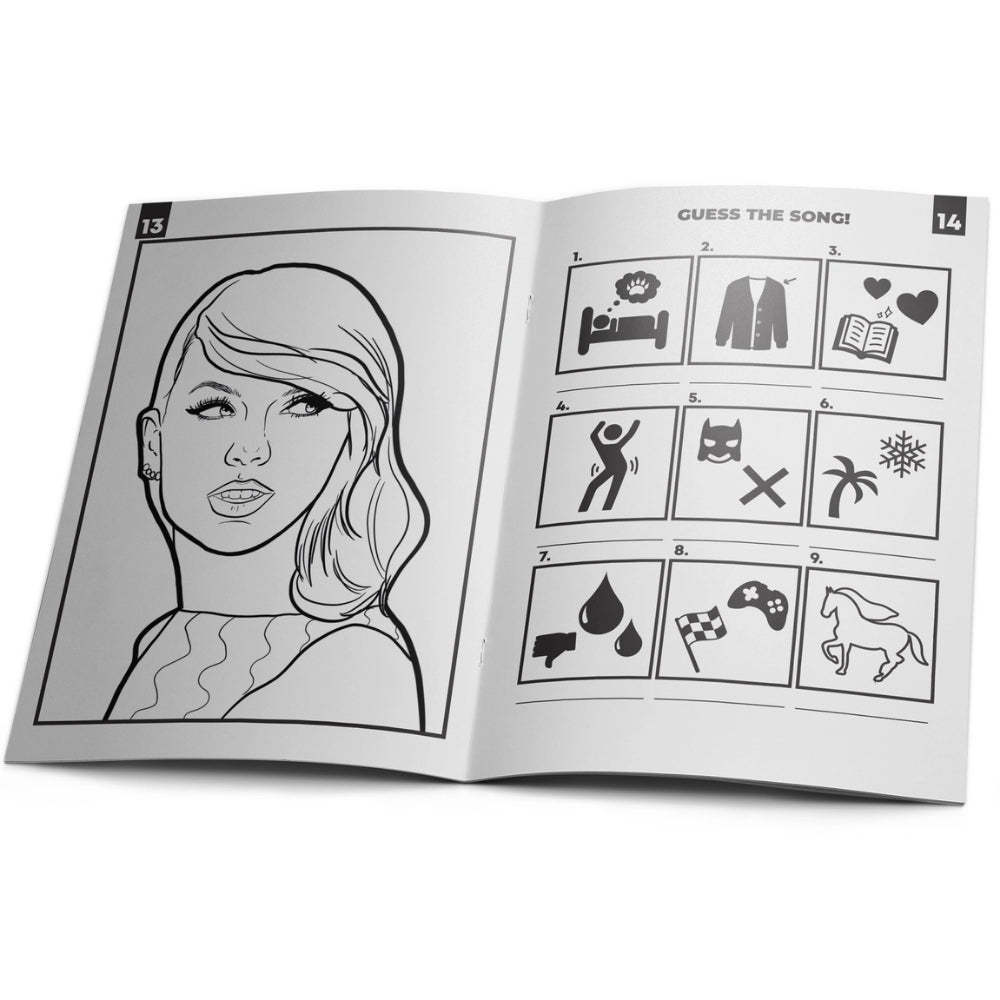 Taylor Swift: The Ultimate Taylor Swift Coloring Book: Taylor Swift Coloring Pages [Book]