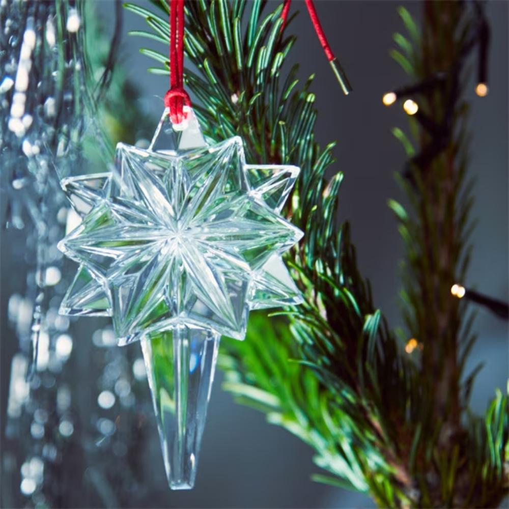 Waterford shops crystal snowflake ornament