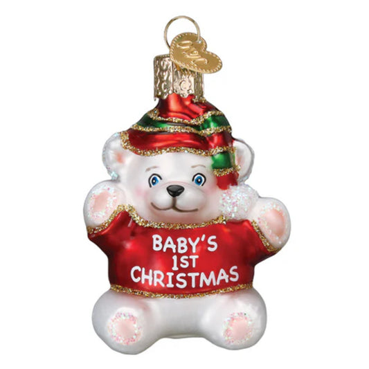 Old World Christmas Baby's 1st Christmas Ornament