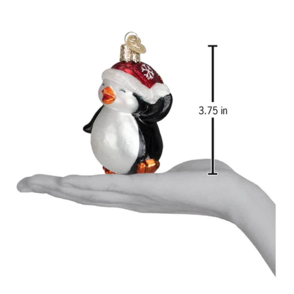 Old World Christmas Dancing Penguin Ornament