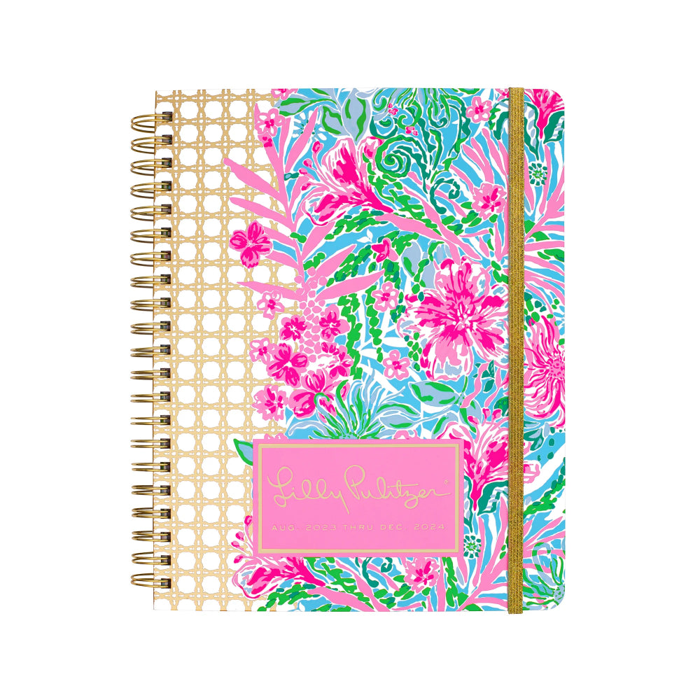 Lilly Pulitzer Jumbo 17 Month Agenda - Summer 2023 Colors