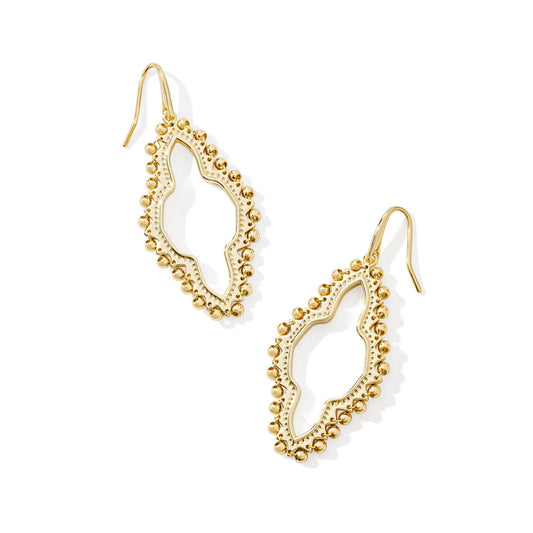 Kendra Scott Abbie Beaded Open Frame Earrings