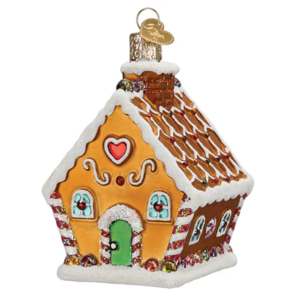 Old World Christmas Sweet Gingerbread Cottage Ornament