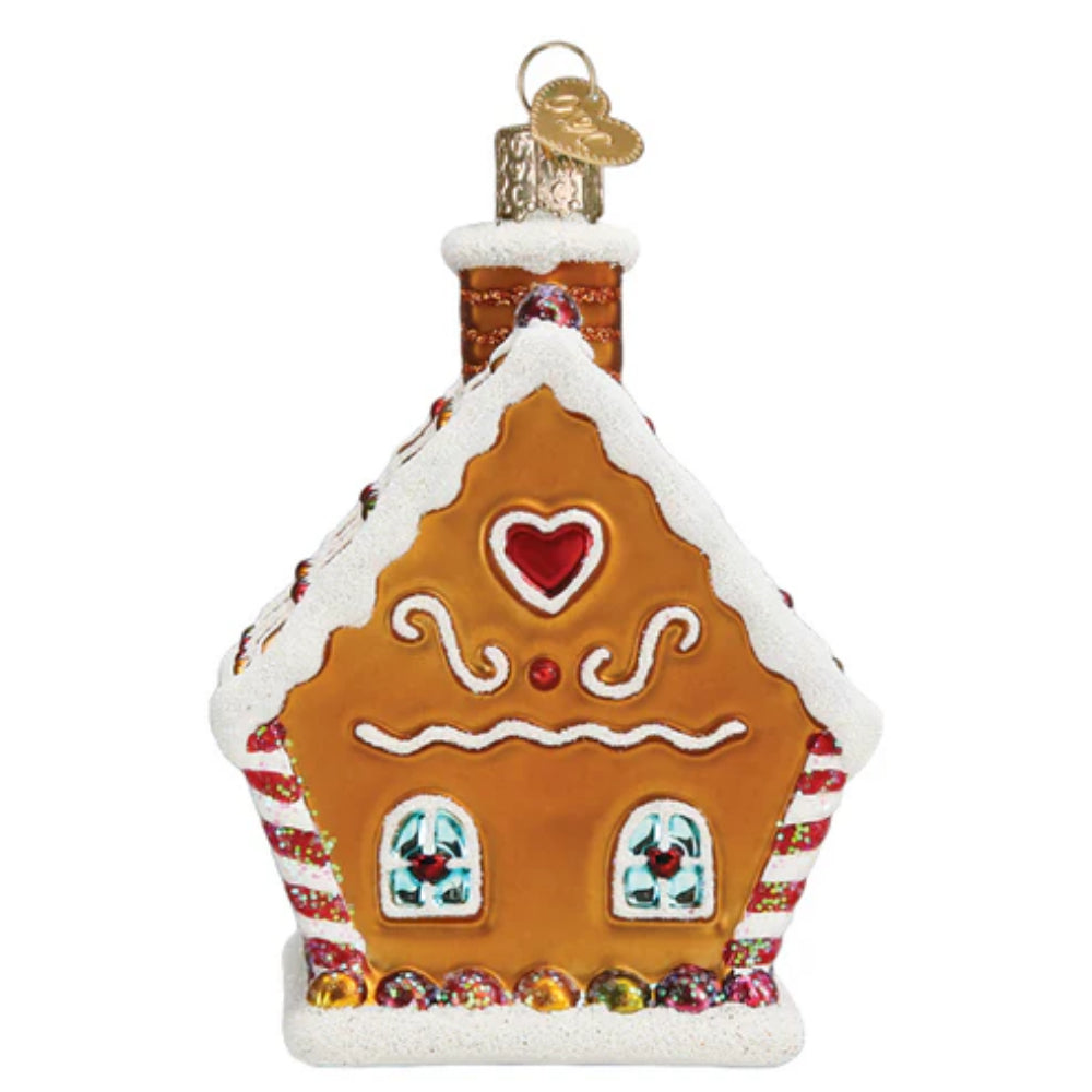 Old World Christmas Sweet Gingerbread Cottage Ornament