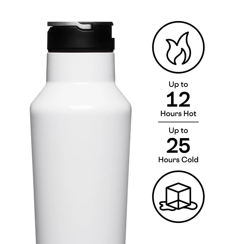 Corkcicle 20 oz Sport Canteen - Black