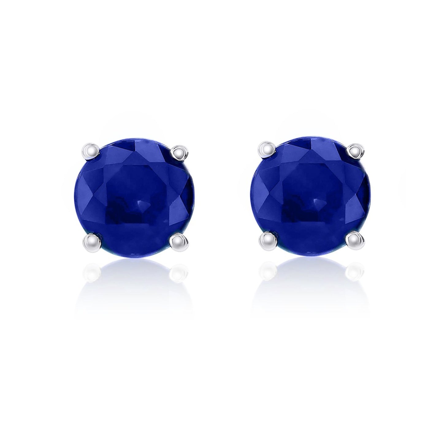 Smyth Jewelers 18k Gold Sapphire Stud Earrings