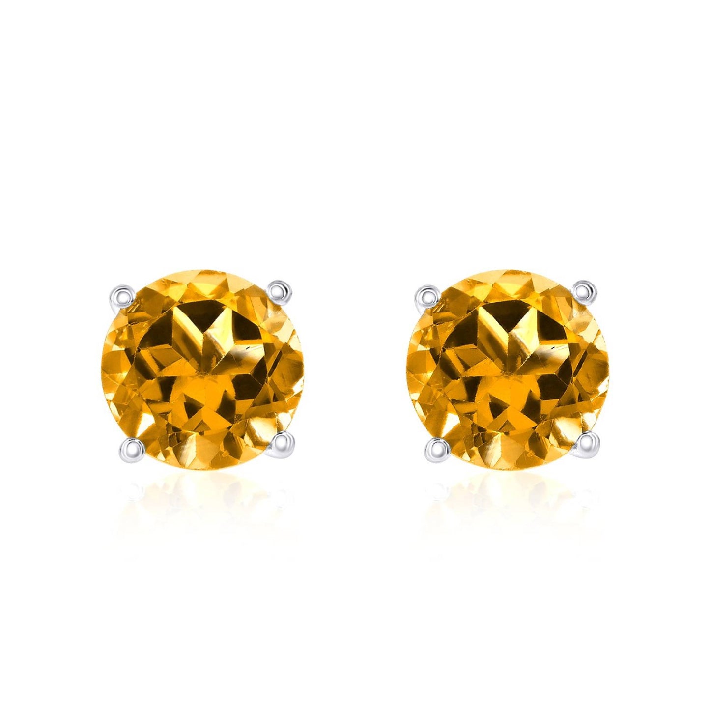 Smyth Jewelers Gold Gemstone Stud Earrings