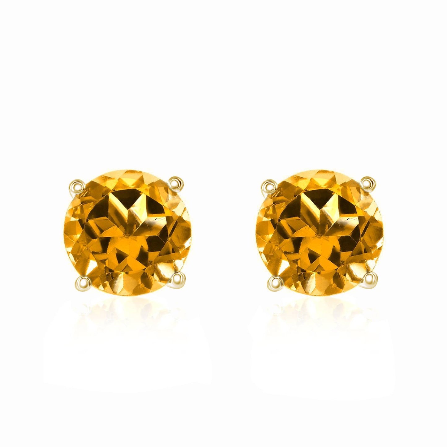 Smyth Jewelers Gold Gemstone Stud Earrings