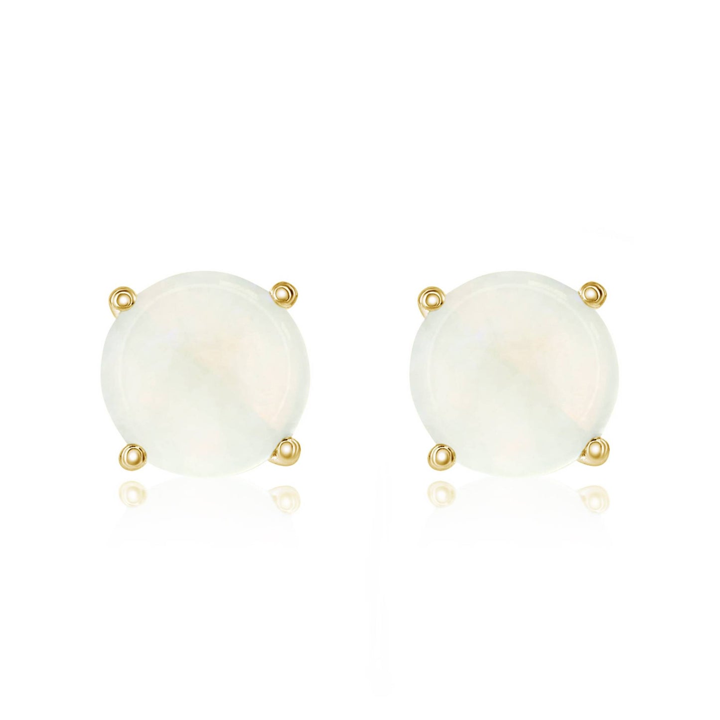 Smyth Jewelers Gold Gemstone Stud Earrings