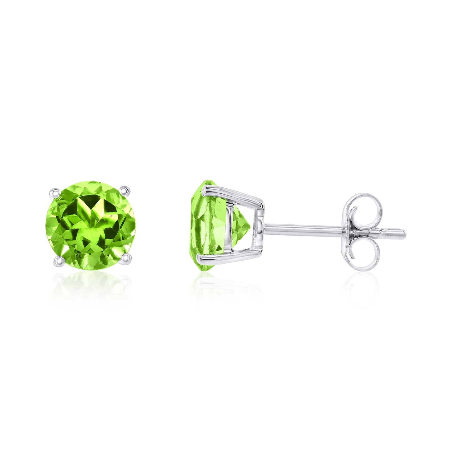 Smyth Jewelers 14k Gold Peridot Stud Earrings