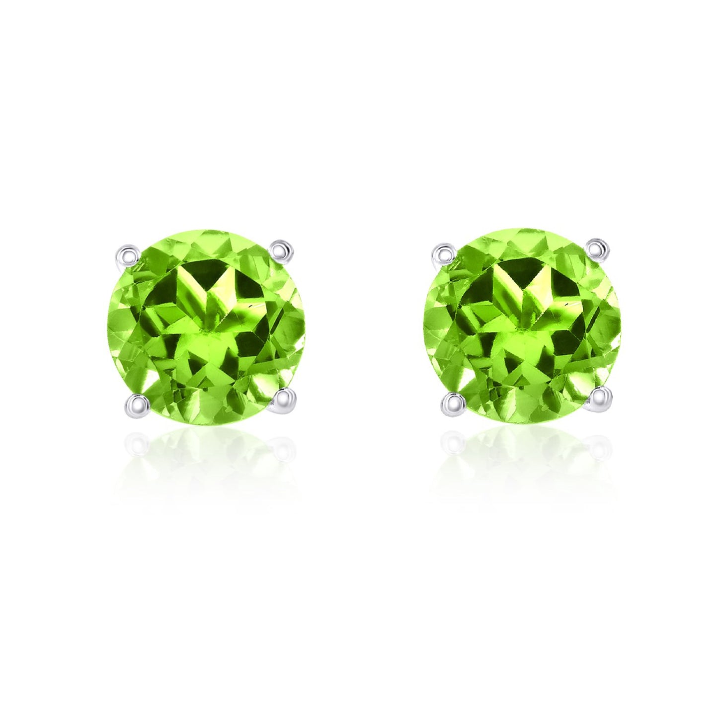 Smyth Jewelers 14k Gold Peridot Stud Earrings