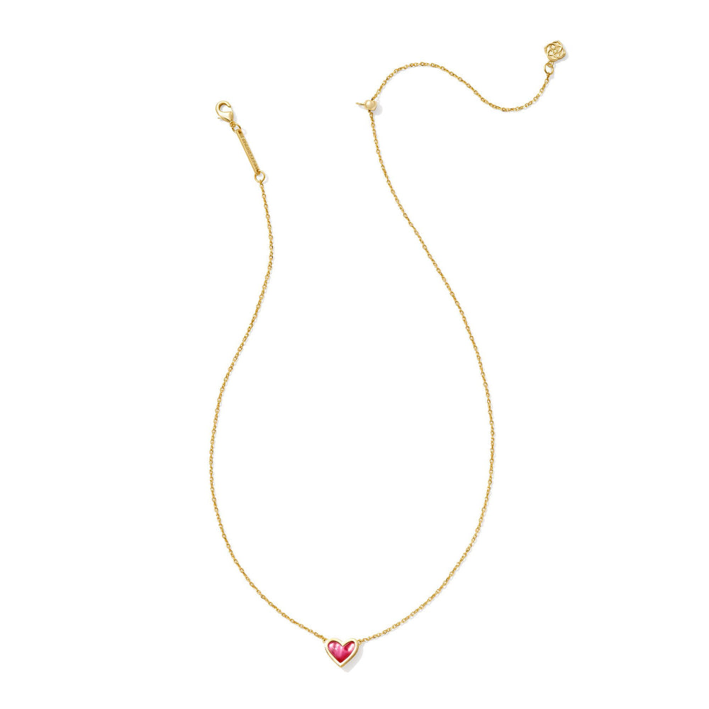 Kendra Scott Framed Ari Heart Short Pendant Necklace