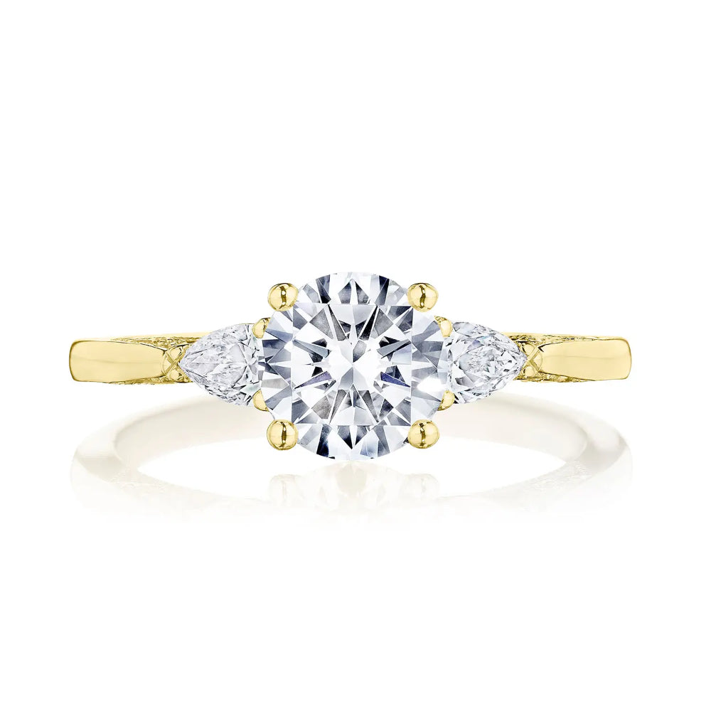 Tacori Simply Tacori Round 3-Stone Engagement Ring