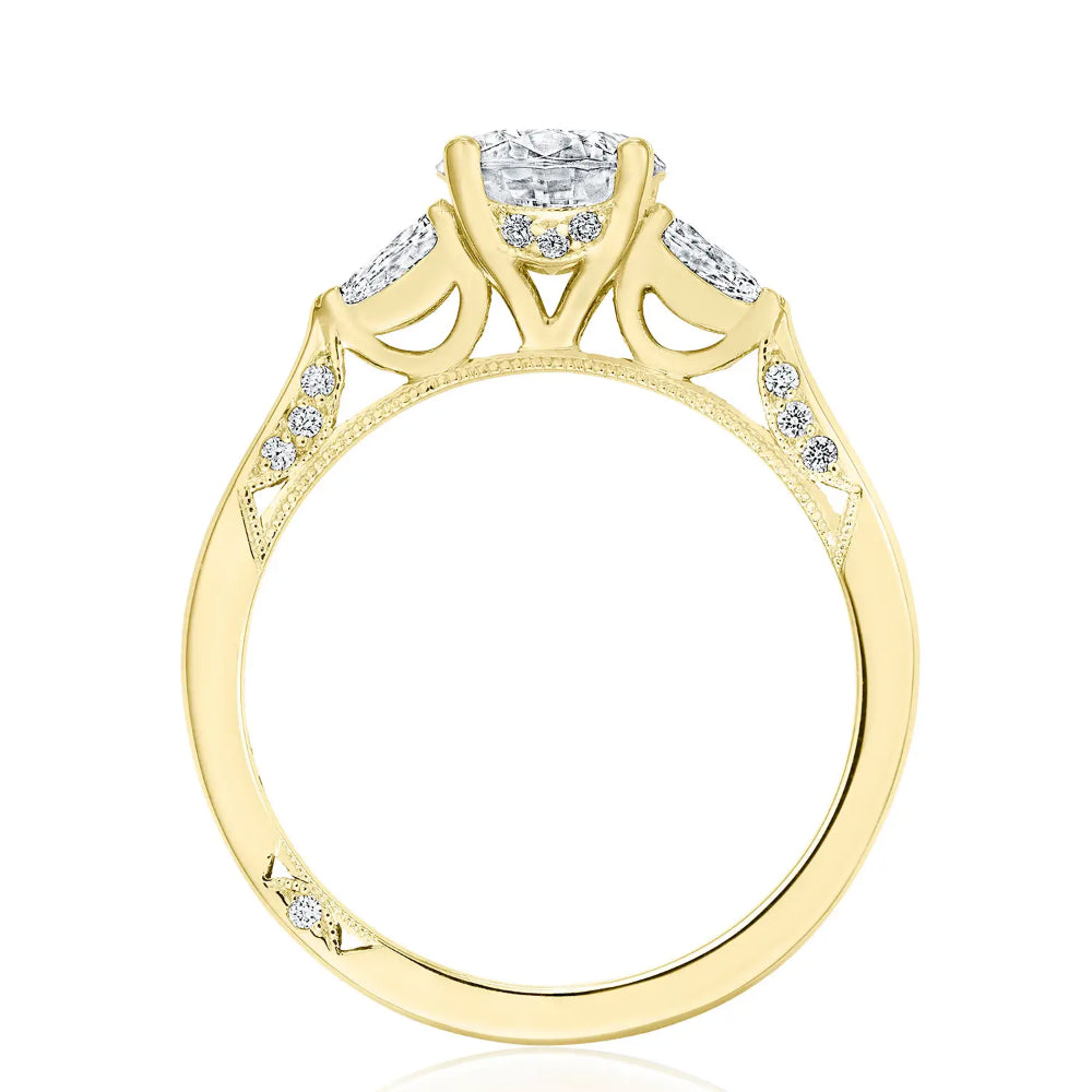 Tacori Simply Tacori Round 3-Stone Engagement Ring