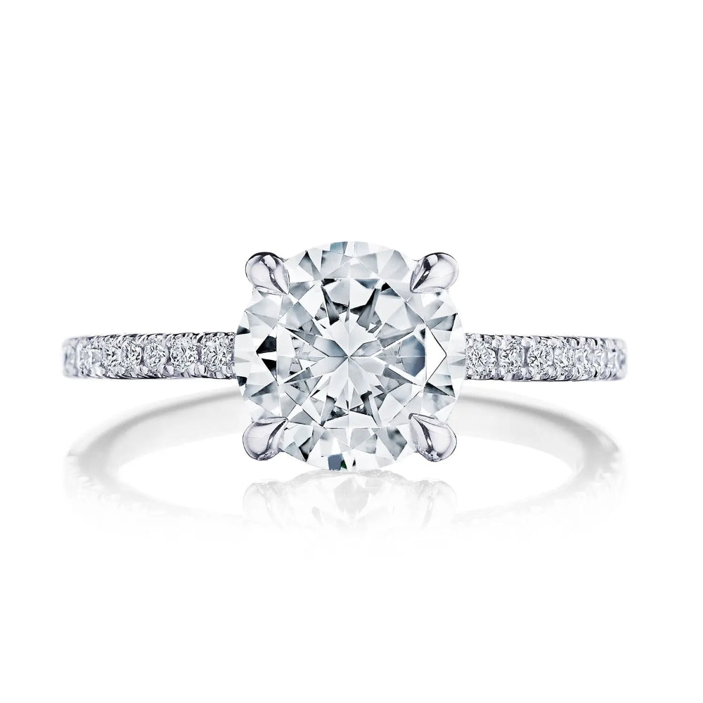 Tacori 18k Simply Tacori Round Solitaire Engagement Ring