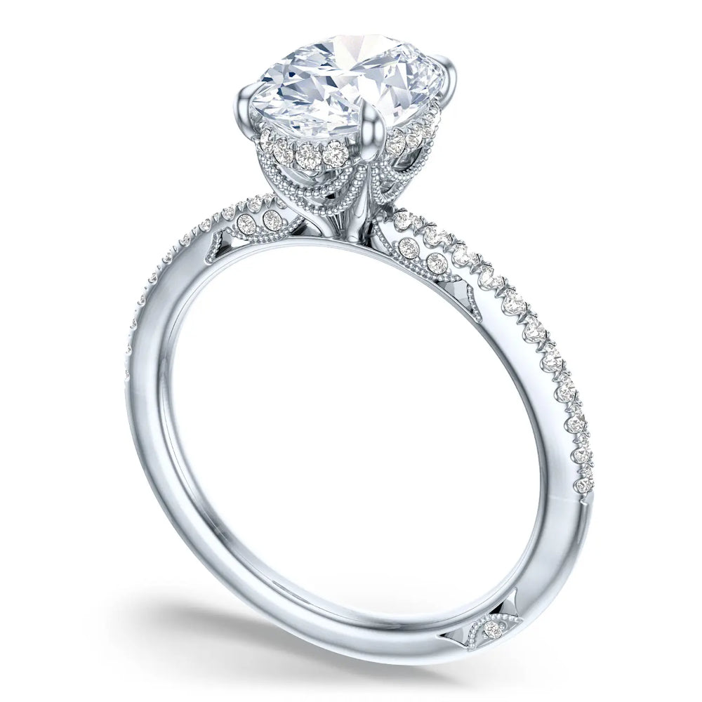 Tacori Simply Tacori Oval Solitaire Engagement Ring