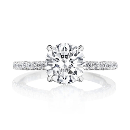 Tacori Dantela Round Solitaire Engagement Ring