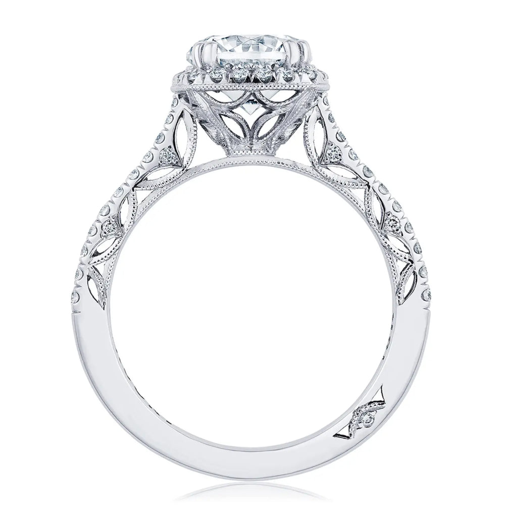 Tacori Dantela Cushion Bloom Engagement Ring