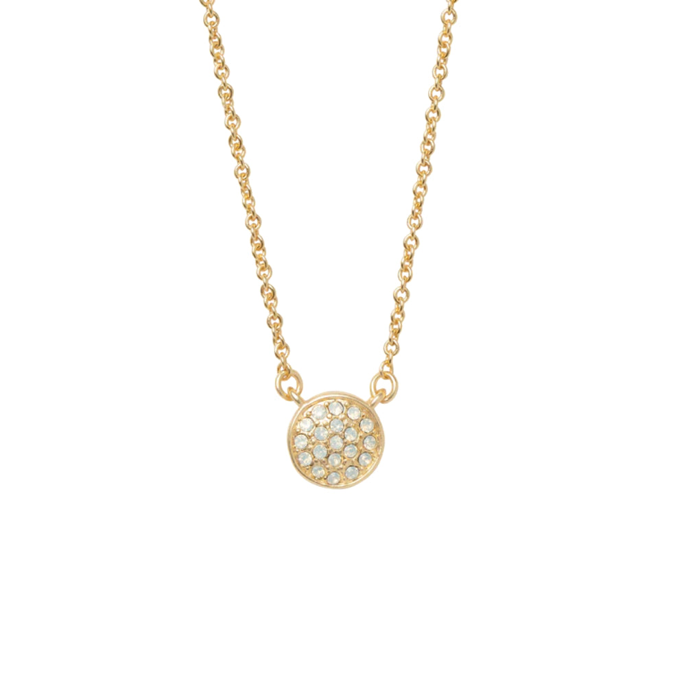 Spartina Sea La Vie Necklace 18" Stronger Pave Disk