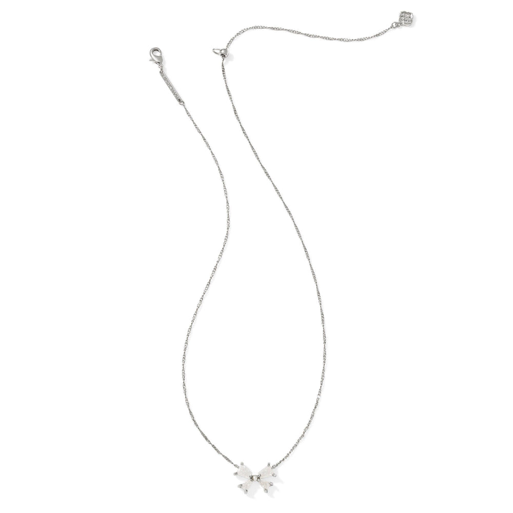 Kendra Scott Blair Bow Small Short Pendant Necklace