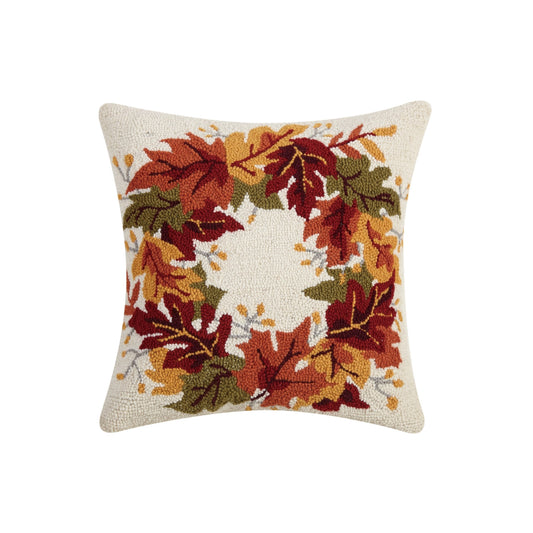 Fall Wreath Hook Pillow