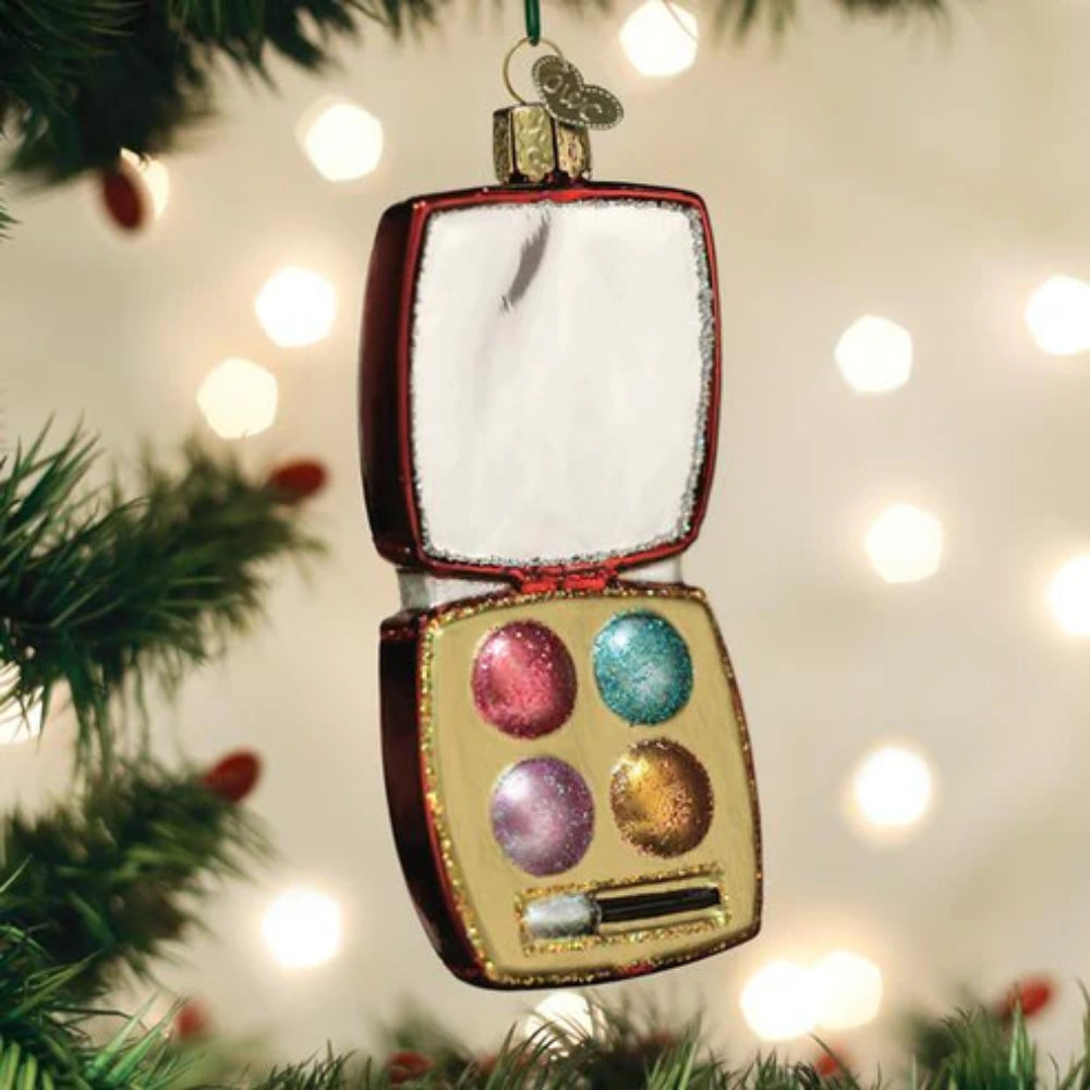 Old World Christmas Makeup Palette Ornament