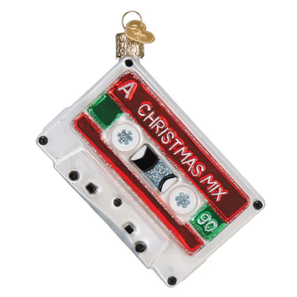 Old World Christmas Mixtape Ornament