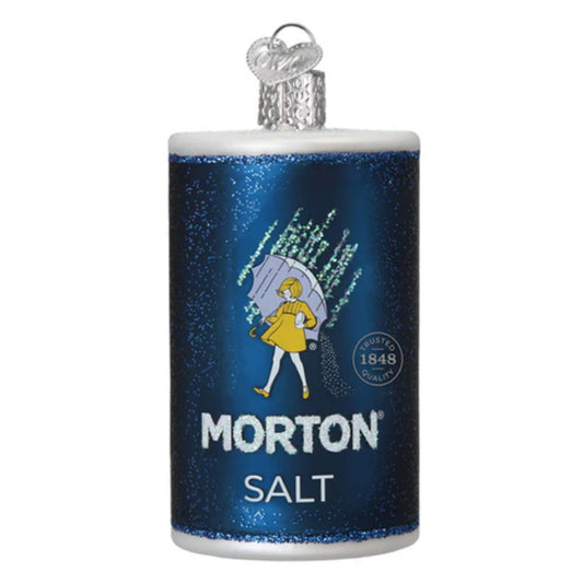 Old World Christmas Morton Salt Canister Ornament