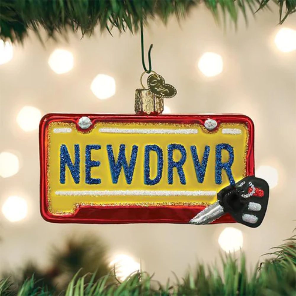 Old World Christmas New Driver Ornament