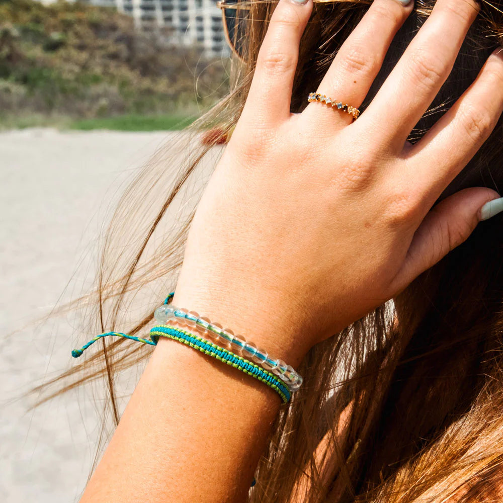 4Ocean April 2024 Limited Edition Earth Day Braided Bracelet