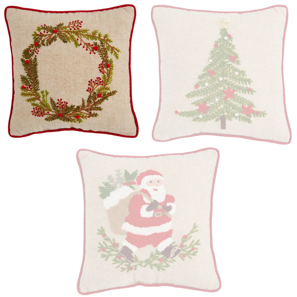 Mud fashion pie christmas pillows