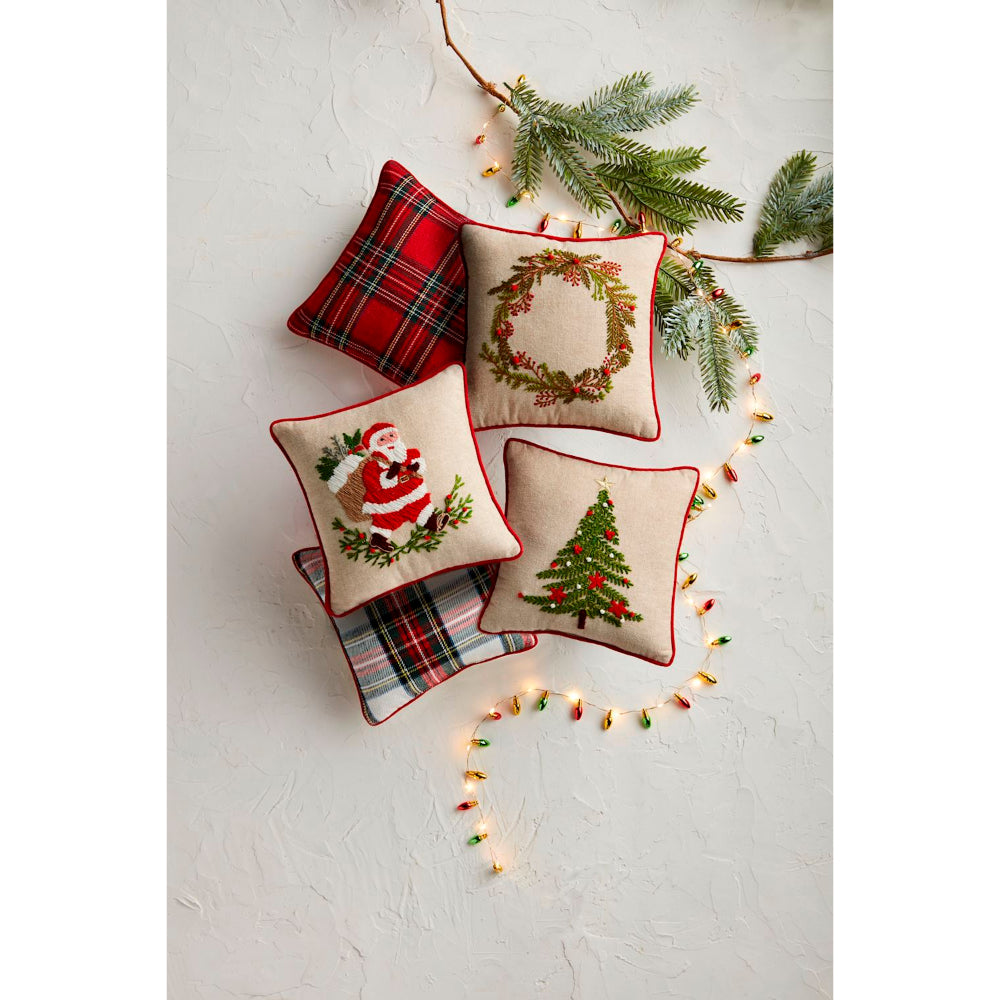 Mud Pie Christmas Icon Mini Pillow