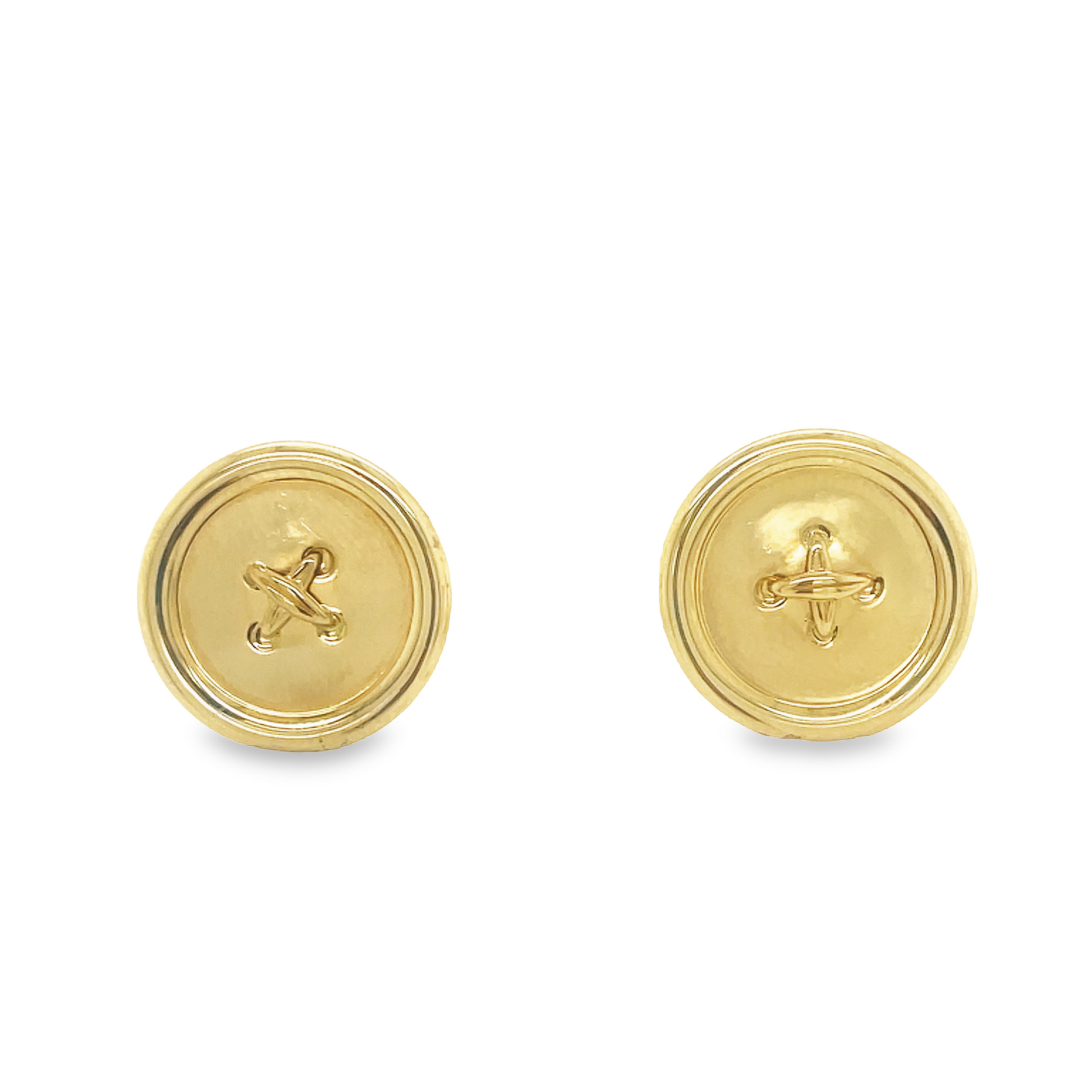 Estate Tiffany & Co 18k Yellow Gold Button Set – Smyth Jewelers