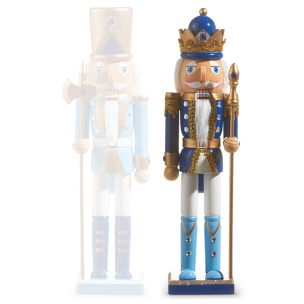 Blue Nutcracker Figurine