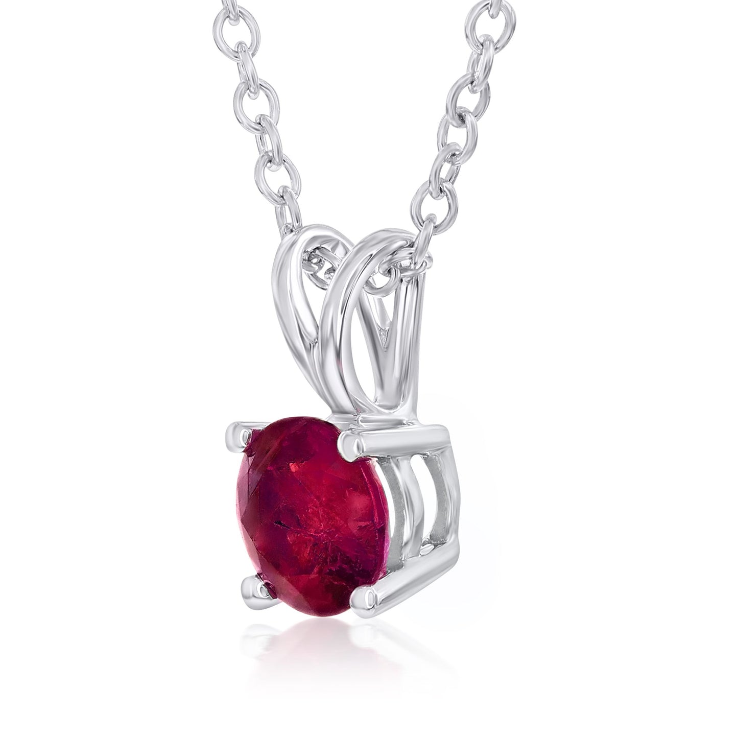 Smyth Jewelers 14k Gold Ruby Pendant Necklace