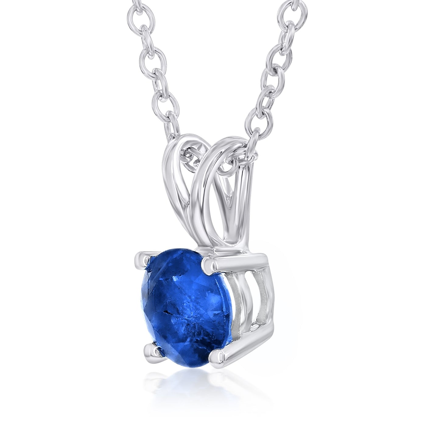 Smyth Jewelers 14k Gold Sapphire Pendant Necklace