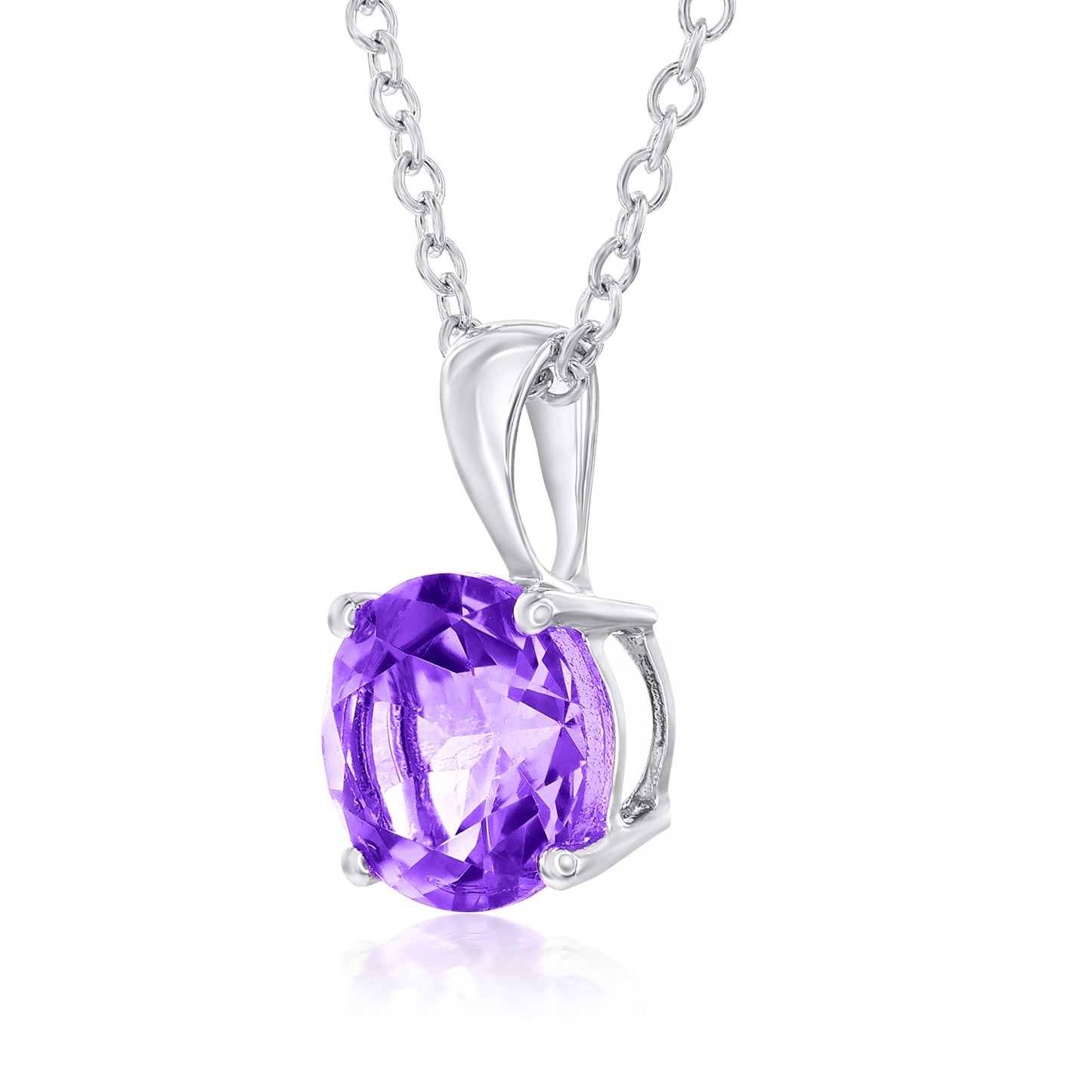 Smyth Jewelers 14k Gold Amethyst Pendant Necklace