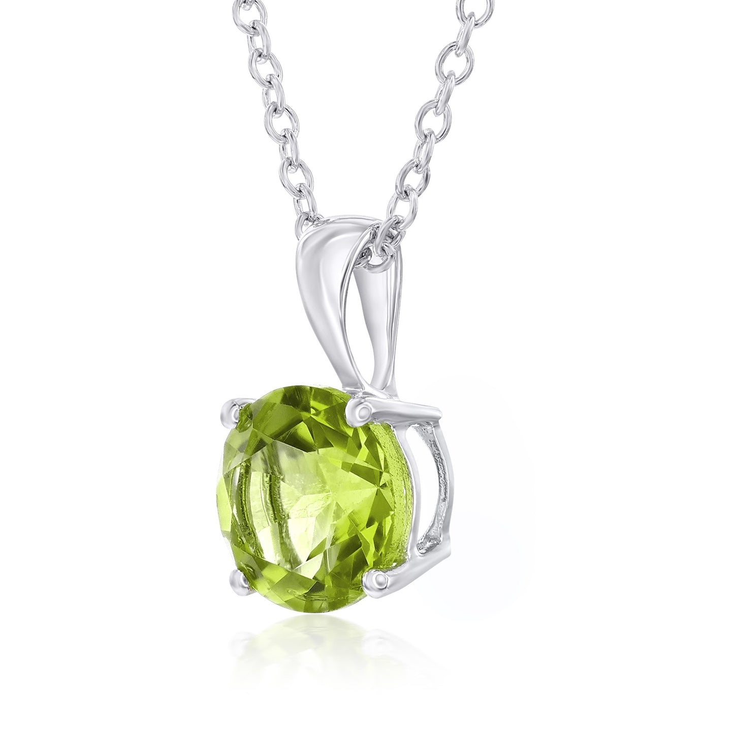 Smyth Jewelers 14k Gold Peridot Pendant Necklace